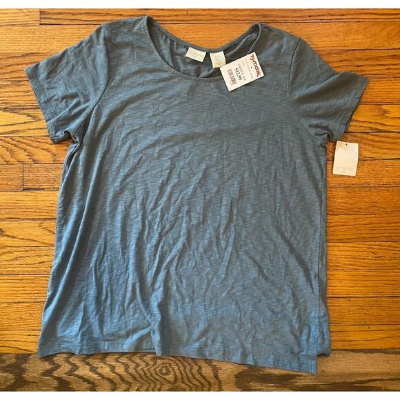 NWT St. Tropez West Soft Stretch T Shirt Women’s Medium Sage - Picture 1 of 4